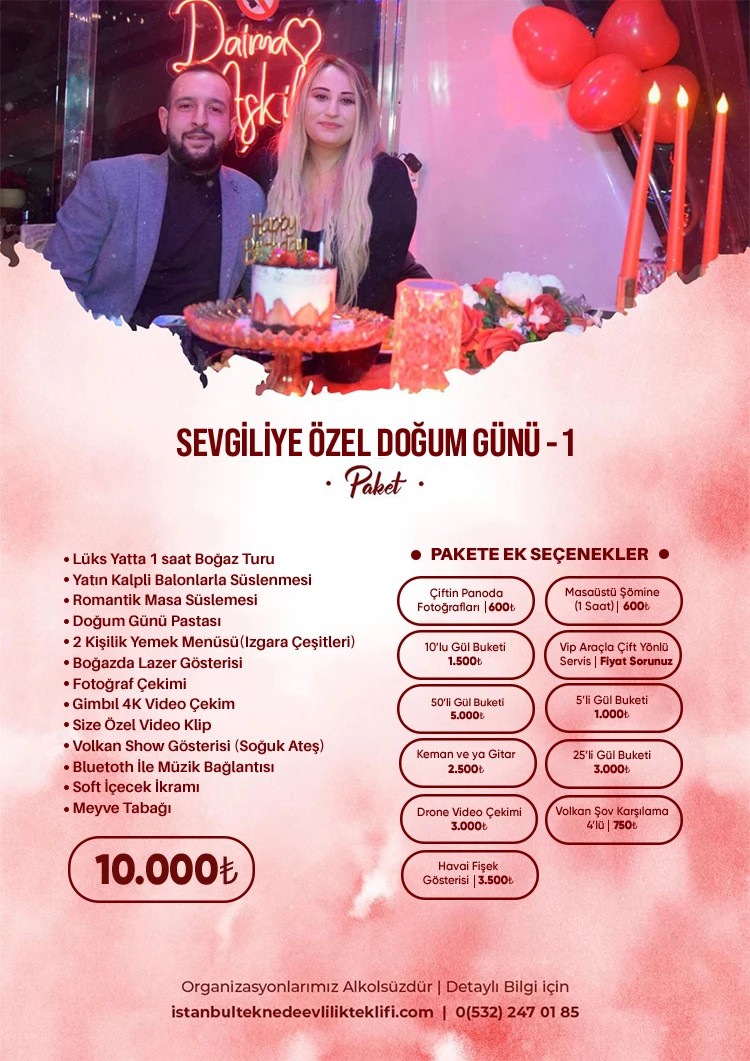 Sevgiliye Özel Paket